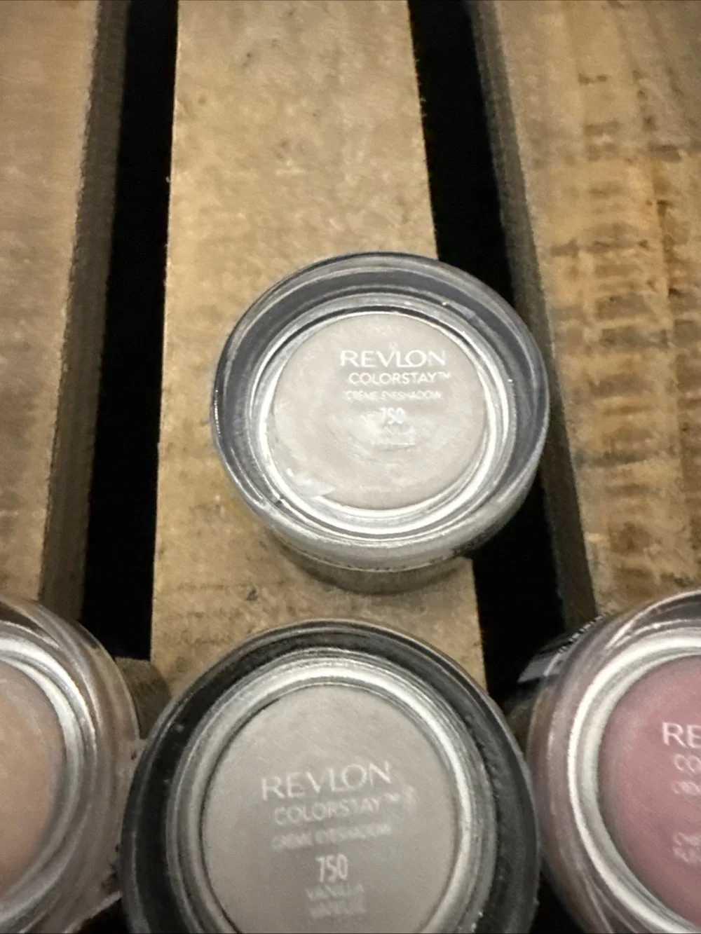 9- Revlon Cream Eyeshadow Collection — Brown, Taupe, Pink, Champagne, Silver